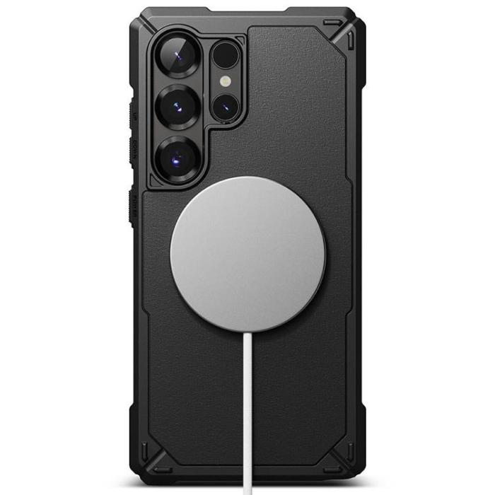 Ringke - Ringke Galaxy S25 Ultra Mobilskal Magsafe Rugged Gear Magnetic - Svart