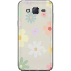 Gustaf - Mobilskal till Samsung Galaxy J5 med fejdande blommor