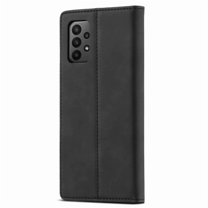 LC.imeeke - LC.IMEEKE Galaxy A23 4G/5G Plånboksfodral Magnetic - Svart