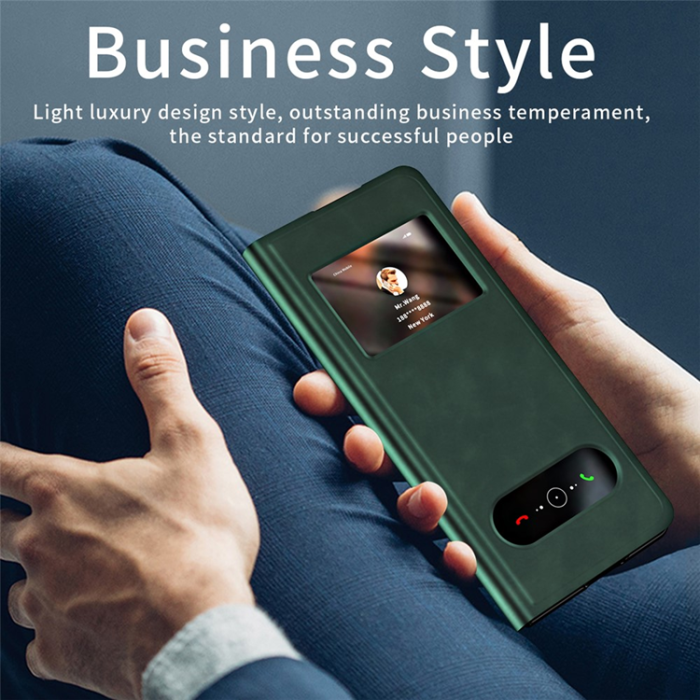 A-One Brand - Galaxy Z Fold 6 Mobilskal View Window - Grön