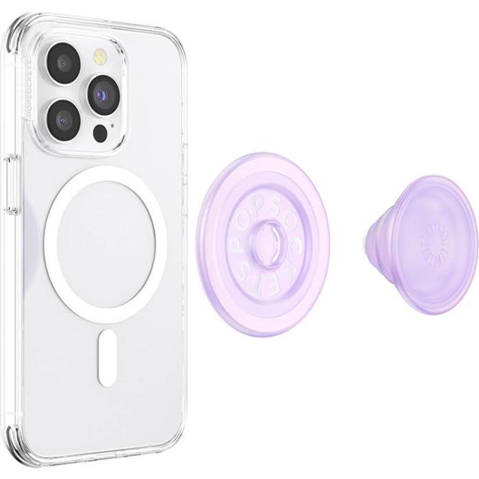 PopSockets - POPSOCKETS PopGrip för Magsafe - Opalescent Clear