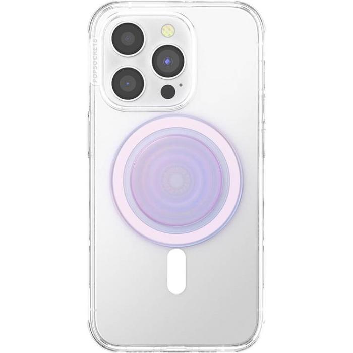 PopSockets - POPSOCKETS PopGrip för Magsafe - Opalescent Clear