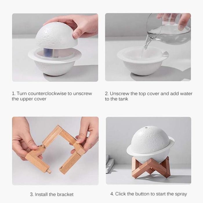 OEM - Moon Lamp Luftfuktare
