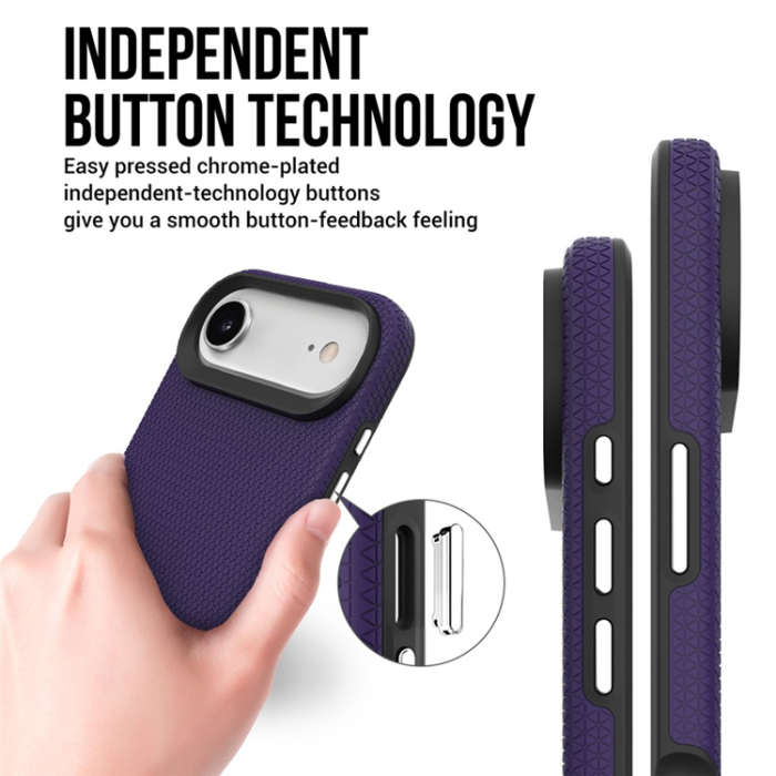 A-One Brand - iPhone 17 Air Mobilskal MagSafe Protective TPU+PC - Lila