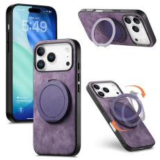 A-One Brand - iPhone 17 Pro Max Mobilskal Rotating Kickstand - Lila
