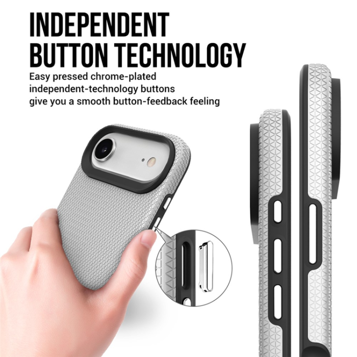 A-One Brand - iPhone 17 Air Mobilskal MagSafe Protective TPU+PC - Silver