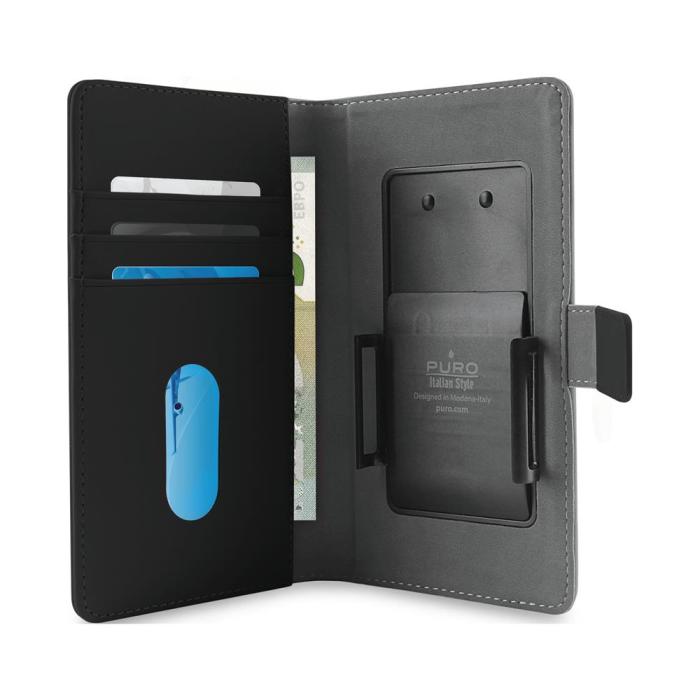UTGATT1 - Puro Smart Universal Wallet XXL - Svart