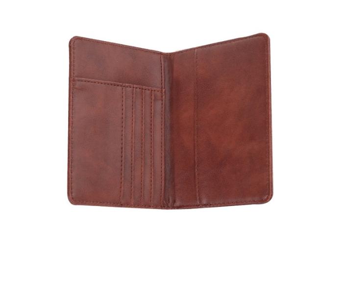UTGATT4 - Retro Plånbok/Passport Holder för Resor - Svart