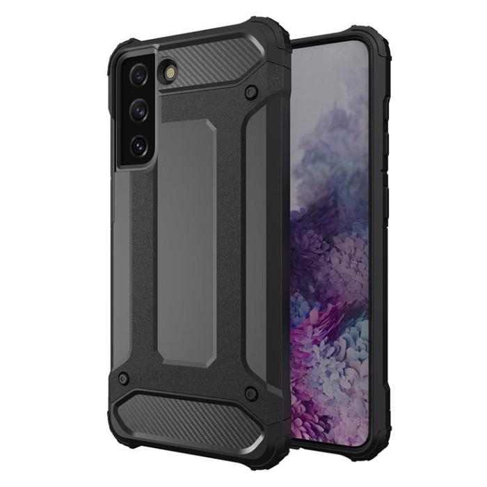 OEM - Galaxy S23 Ultra Skal Hybrid Armored - Svart