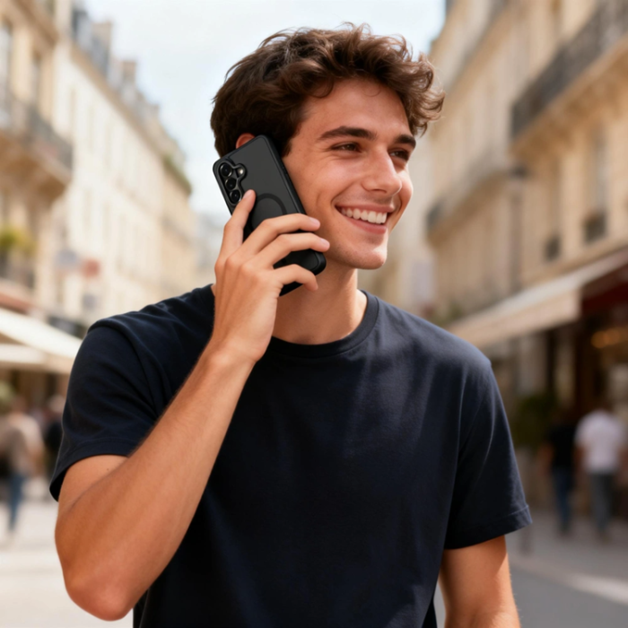 Tech-Protect - Tech-Protect Mobilskal För Galaxy S26 Plus Magsafe - Matte Svart