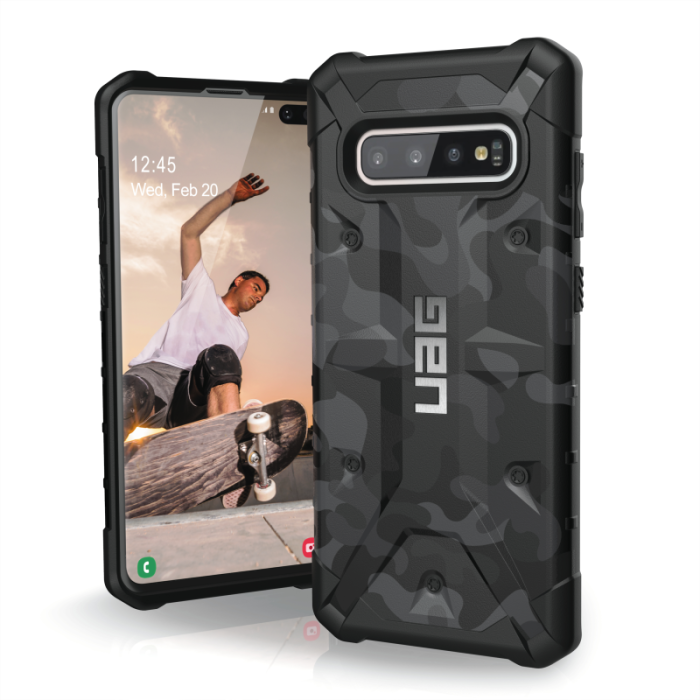 UTGATT5 - UAG Pathfinder Skal Samsung Galaxy S10 Plus - Midnight Camo