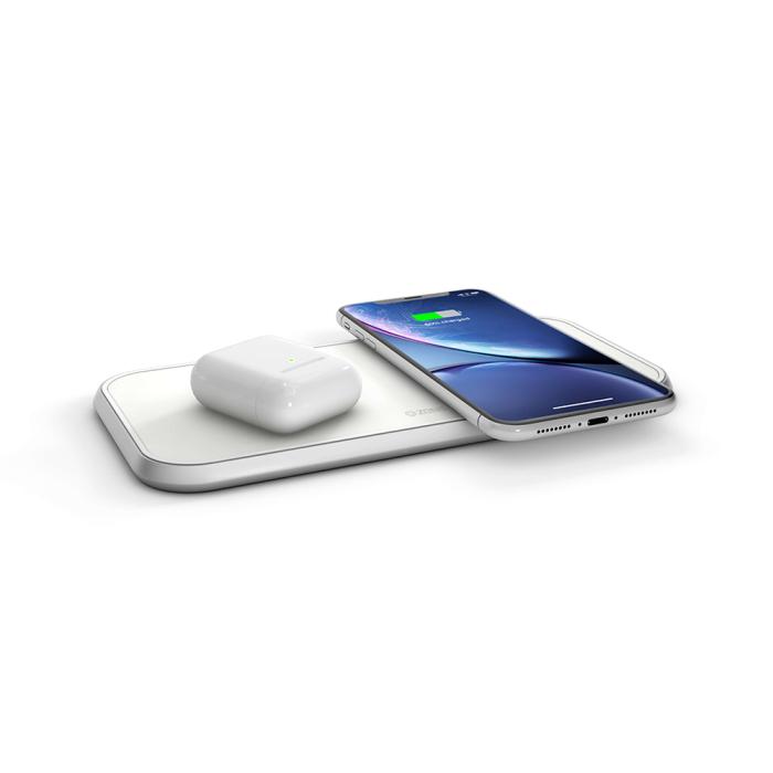 UTGATT4 - ZENS Dual Trådlös Laddare 2x10W - Vit