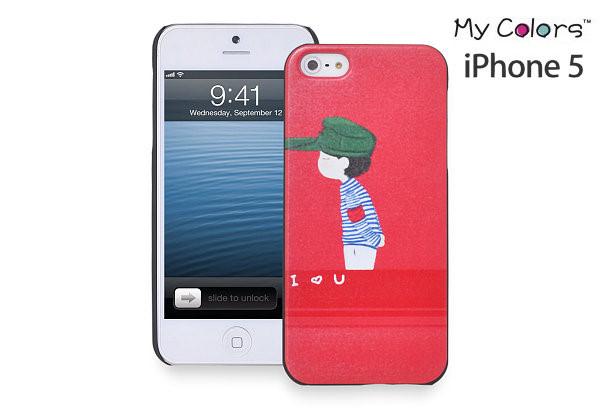 My ColorsBaksideskal till Apple iPhone 5/5S/SE - (Boy) | 2353 | AlltMobil