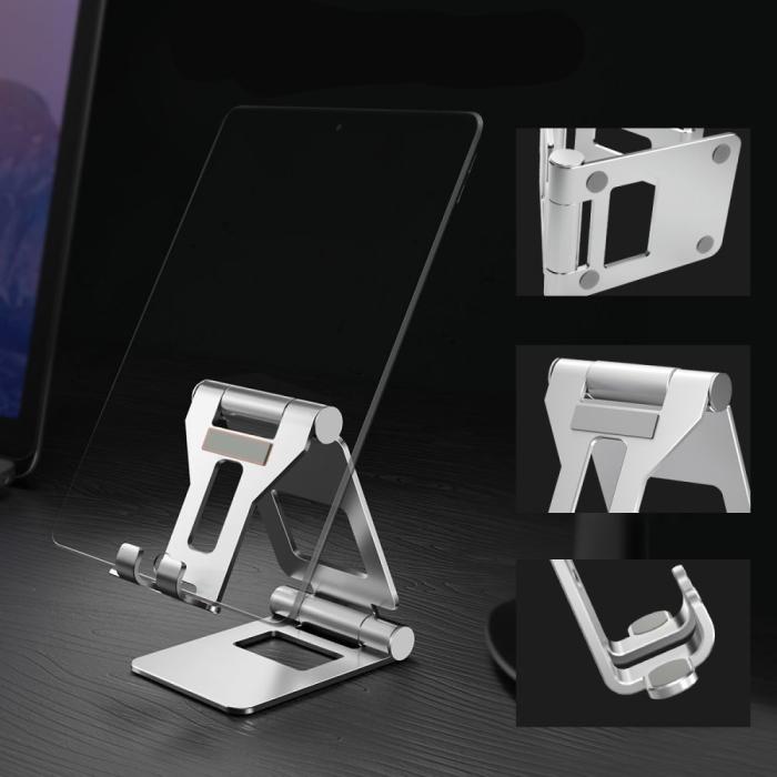 Boom of Sweden - Tech-Protect Z10 Universal Stativhållare Läsplatta Silver