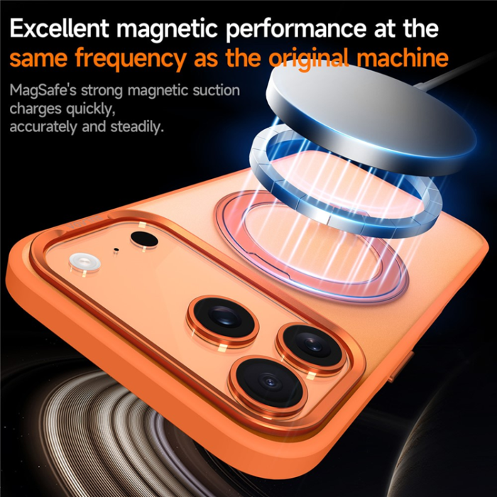 SULADA - SULADA iPhone 17 Pro Mobilskal MagSafe Anti-Fingerprints - Grå