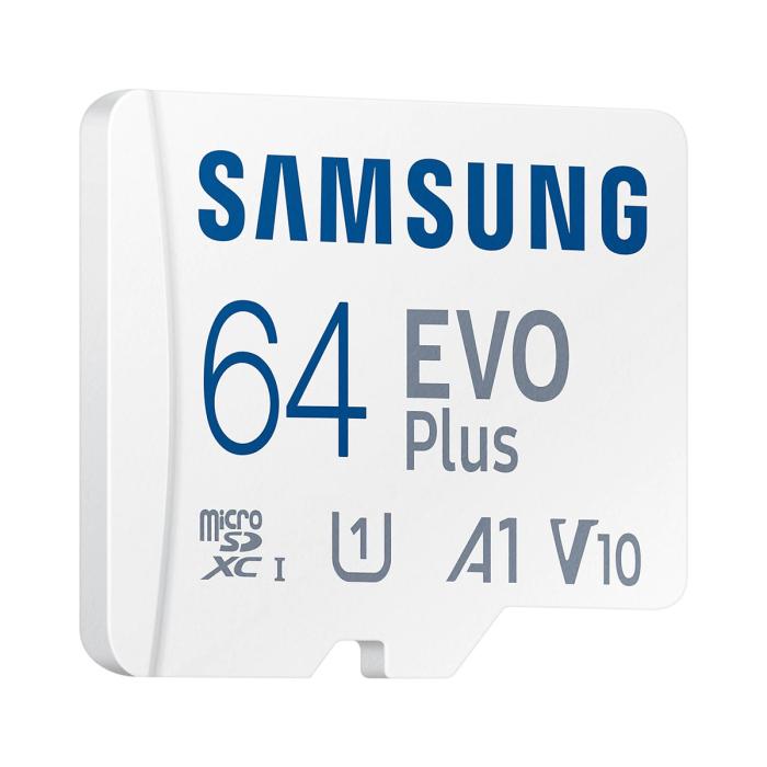 Samsung - Samsung EVO Plus 64GB microSDXC 130/130 MBps Minneskort