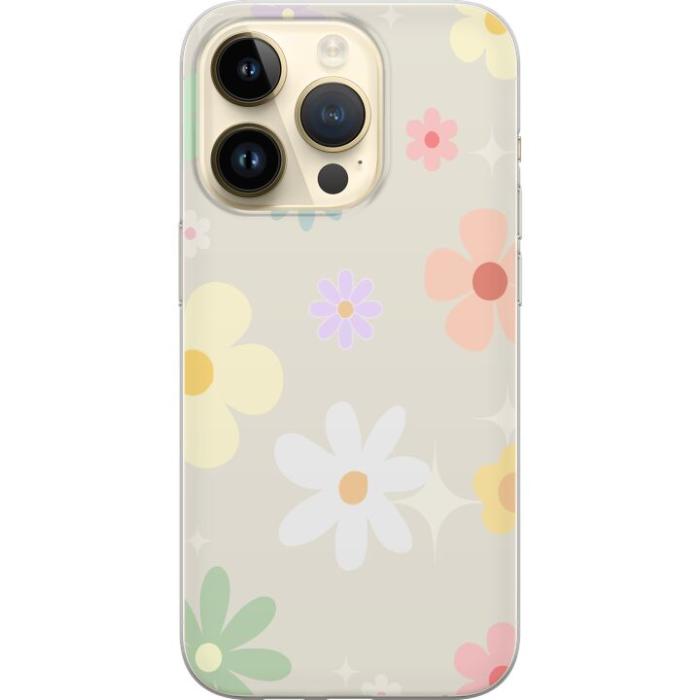 iSecrets - Mobilskal till Apple iPhone 14 Pro med fejdande blommor