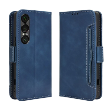 A-One Brand - Sony Xperia 1 VII Plånboksfodral Läder - Blå