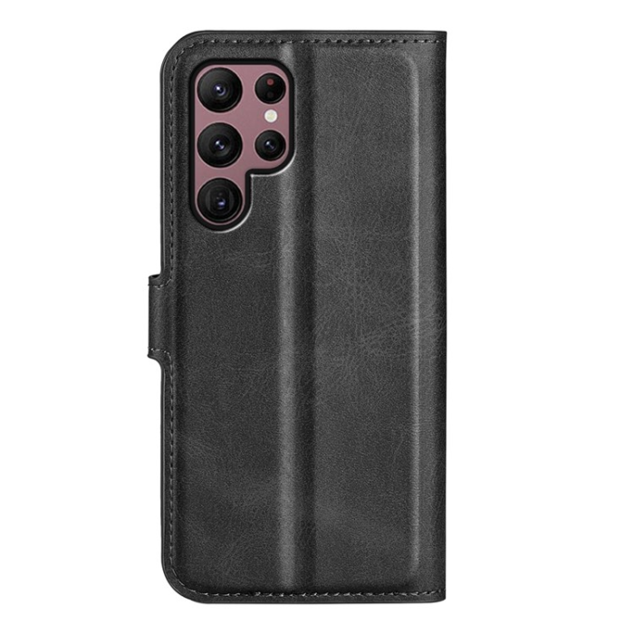 OEM - Galaxy S23 Ultra Plånboksfodral Folio Flip - Svart