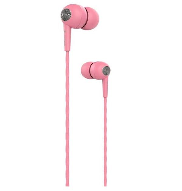 Devia Trådbunden Hörlurar Jack 3.5mm Kintone - Rosa | 505771 | AlltMobil