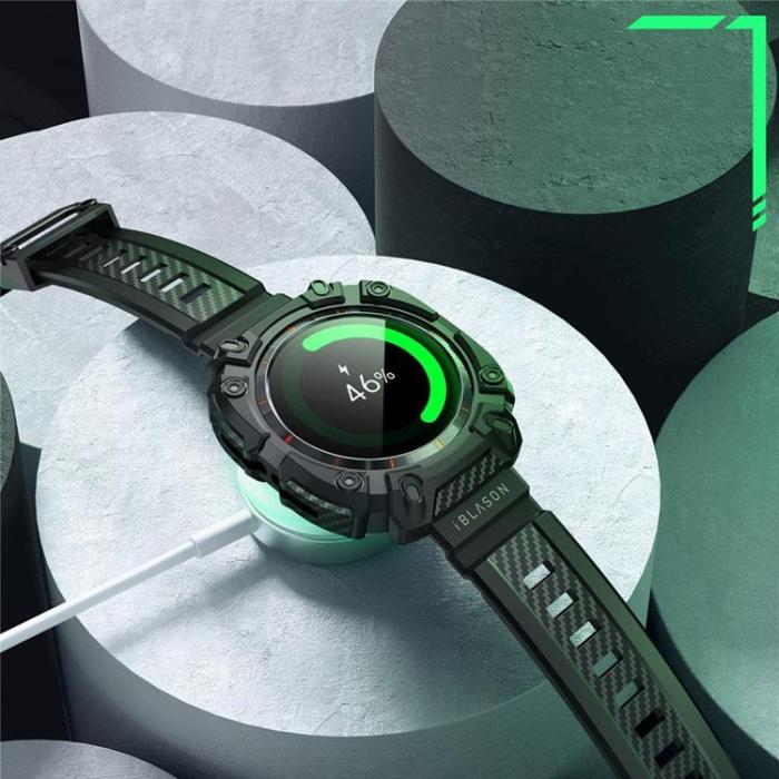 SupCase - SupCase Galaxy Watch Ultra (47mm) Skal Och Armband/Härdat glas Skärmskydd