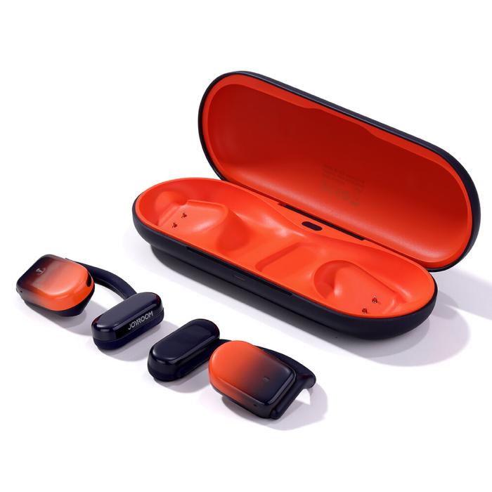 Joyroom - Joyroom Openfree TWS Trådlösa On-Ear Hörlurar - Orange