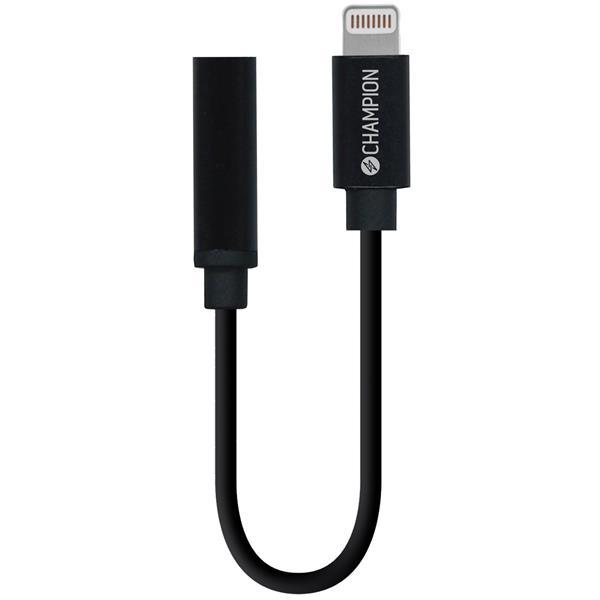 Champion Lightning till Adapter 3.5mm - Svart | 264 | AlltMobil