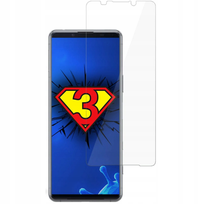 3MK - 3MK Sony Xperia 5 II 5G Plastfilm skärmskydd Silver Protection+