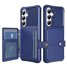 OEM - Mobilfodral f&ouml;r Samsung Galaxy S26 Plus Kortfack Konstl&auml;der - Bl&aring;