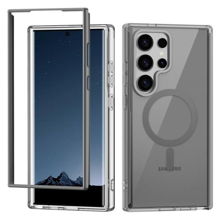 OEM - Mobilskal för Samsung Galaxy S26 Ultra Magnetiskt PC + TPU - Grå
