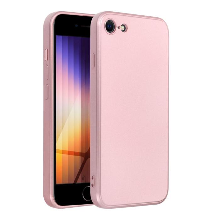 OEM - METALLIC skal för iPhone 7 / 8 / SE 2020 / SE 2022 rosa