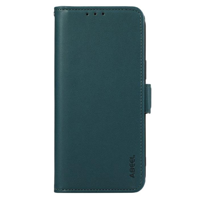 ABEEL - ABEEL Mobilskal till OnePlus 13 KonstLäder RFID-Skydd - Grön