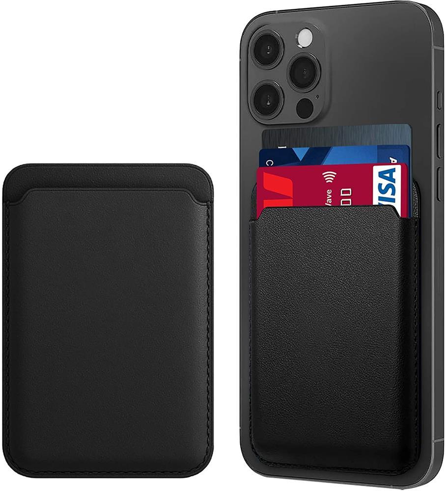 Magsafe Korthållare till iPhone 16/15/14/13/12 Modeller - Svart (Svart) | 2353 | AlltMobil