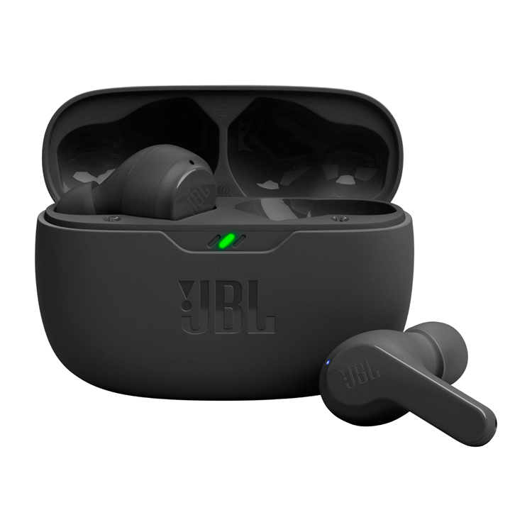 JBL In-Ear Hörlurar Bluetooth 5.2 IP54 IPX2 Wave Beam - Svart