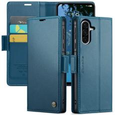 Caseme - CASEME Pl&aring;nboksfodral Konstl&auml;der f&ouml;r Samsung Galaxy A36 5G - Bl&aring;