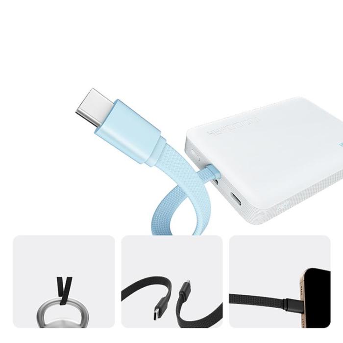 Cuktech - Cuktech Magnetisk Powerbank 10000 mAh CP132ML - Vit