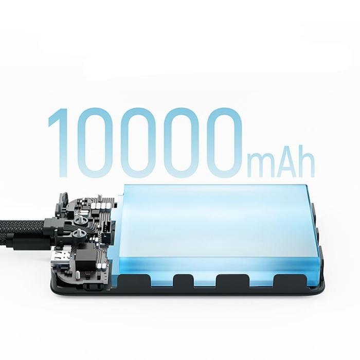 Cuktech - Cuktech Magnetisk Powerbank 10000 mAh CP132ML - Vit