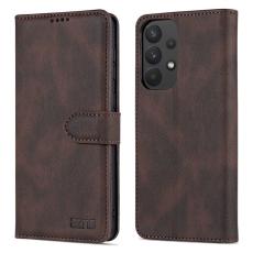 AZNS - AZNS Pl&aring;nboksfodral Samsung Galaxy A53 5G Konstl&auml;der - Brun