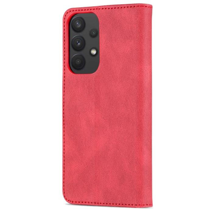 AZNS - AZNS Plånboksfodral Samsung Galaxy A53 5G Konstläder - Röd