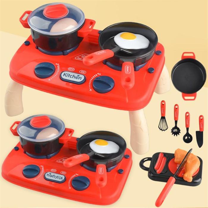 OEM - Spisleksak Simulering Matlagning Köksredskap Set för Barn (3+ år)