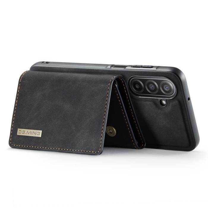 DG.MING - DG.MING Samsung Galaxy A17 5G Konstläder Plånboksfodral Svart