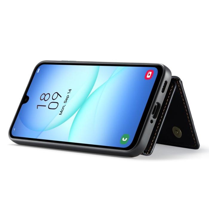 DG.MING - DG.MING Samsung Galaxy A17 5G Konstläder Plånboksfodral Svart