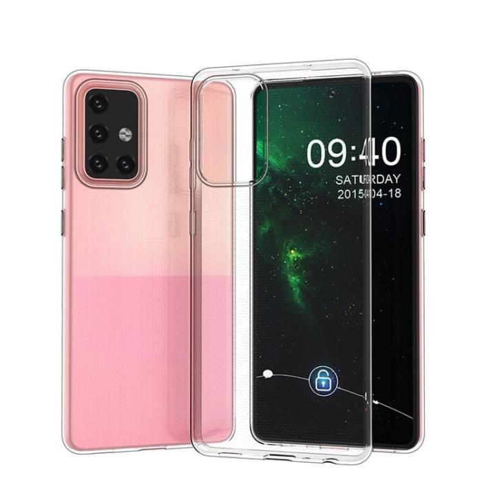 OEM - Ultra Clear Gel Skal Galaxy A73 - Transparent