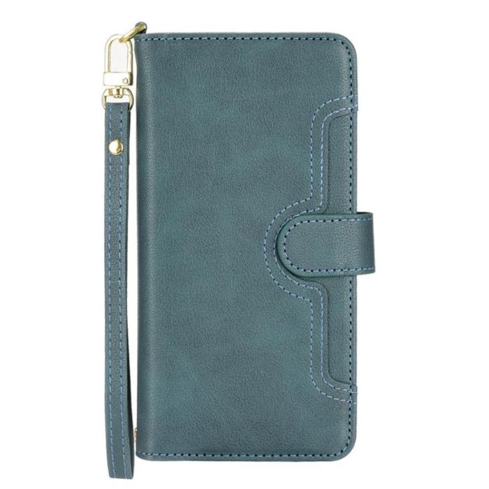 A-One Brand - Galaxy Z Fold 4 Plånboksfodral Zipper Magnetic - Grön
