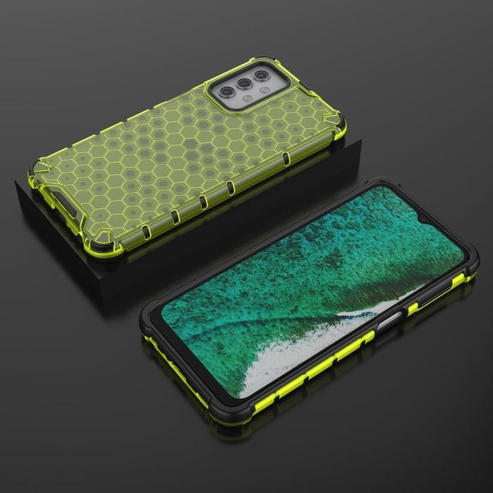 OEM - Honeycomb Armor Skal till Samsung Galaxy A32 5G - Grön