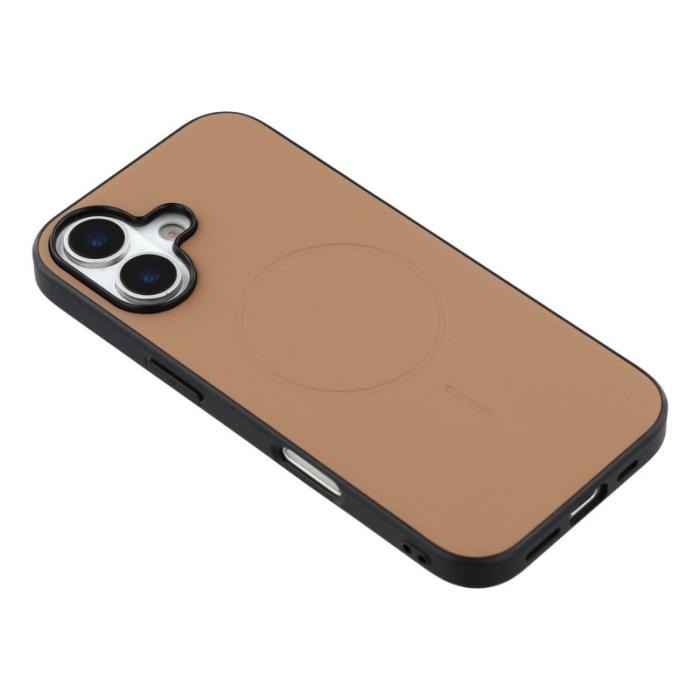 X-Level - XX-LEVEL Mobilskal till iPhone 17 MagSafe PC TPU PU - Guld