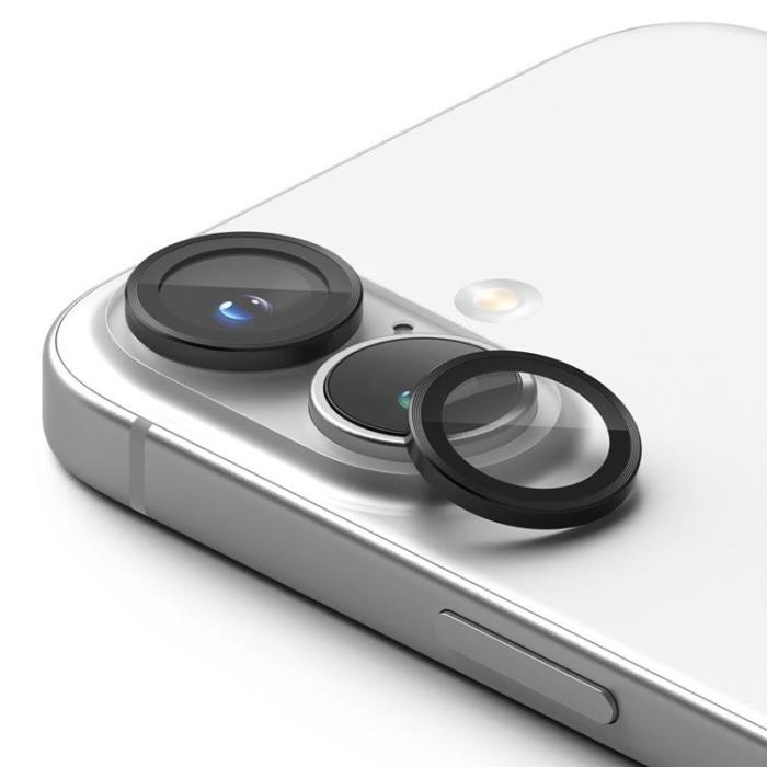 Ringke - Ringke [2-Pack] iPhone 16/16 Plus Kameralinsskydd Härdat Glas