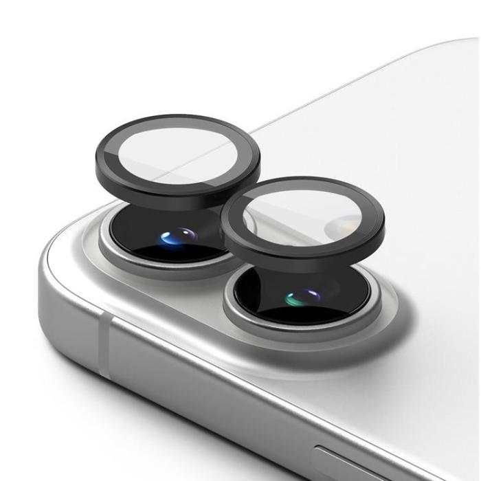 Ringke - Ringke [2-Pack] iPhone 16/16 Plus Kameralinsskydd Härdat Glas