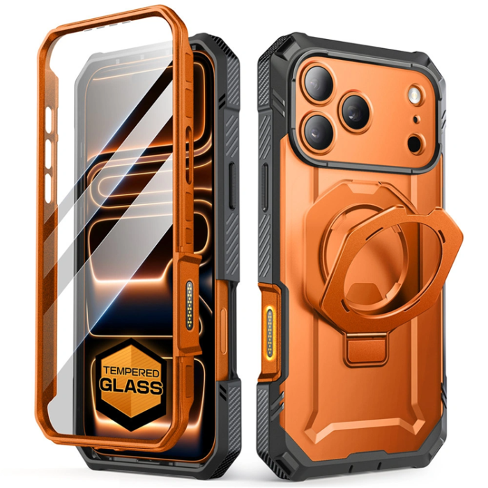 SupCase - Supcase iPhone 17 Pro Max Mobilskal Magsafe UB Grip Pro - Coral