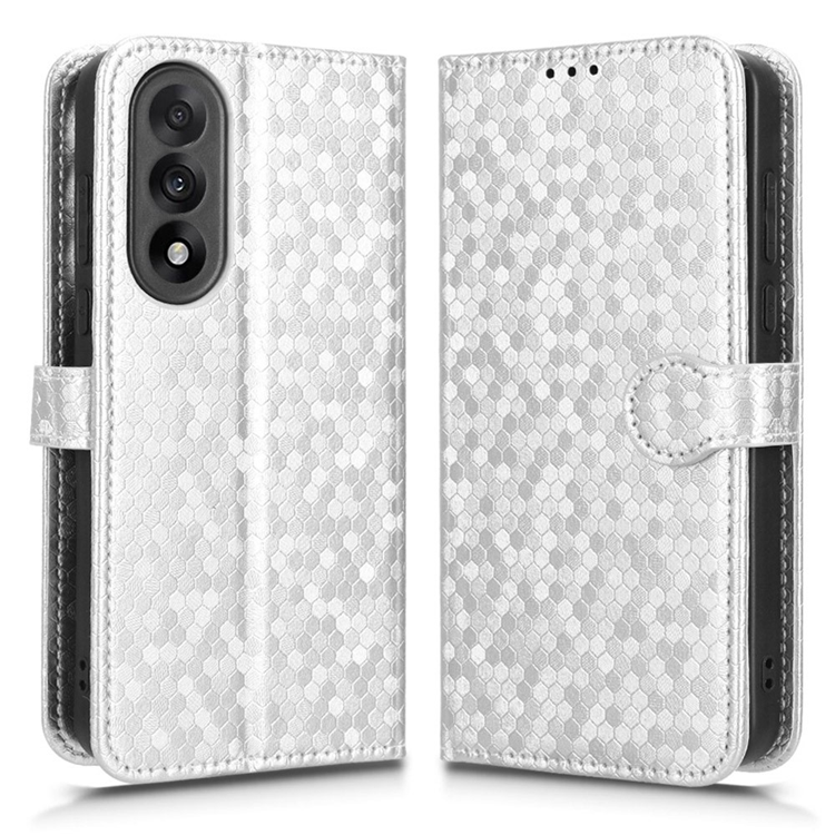OnePlus Nord 5 Plånboksfodral Dot Pattern Imprint - Silver | 2353 | AlltMobil
